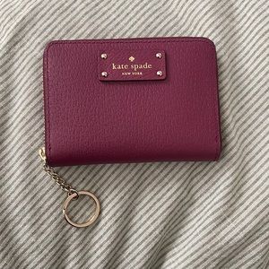 Kate Spade Leather Mini Card Holder